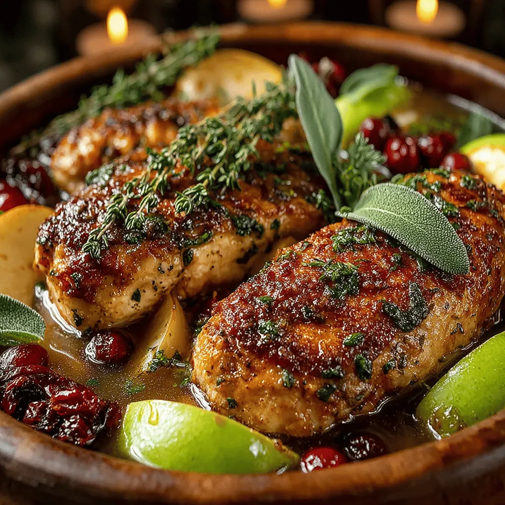 As the leaves turn vibrant shades of orange and gold and the crisp air signals the arrival of autumn, there’s nothing quite like a comforting home-cooked meal to embrace the season. One such dish that perfectly encapsulates the essence of fall is the Crockpot Apple Chicken with Sage. This recipe beautifully marries tender chicken with the sweet and tart flavors of apples, complemented by the earthy notes of fresh sage. With its warm, inviting aroma wafting through your home, this dish creates a cozy atmosphere, making it ideal for family gatherings or a simple weeknight dinner.