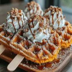 As the crisp air of autumn settles in, the appeal of pumpkin-flavored recipes becomes irresistible. From creamy pumpkin soups to spiced pumpkin lattes, the season invites a rich tapestry of flavors that evoke warmth and nostalgia. Among the myriad of pumpkin-inspired dishes, Pumpkin Cinnamon Waffle Pops stand out as a particularly delightful treat. This recipe takes the classic waffle and elevates it into a fun, portable form that is perfect for breakfast, snacks, or even dessert.