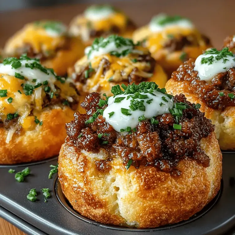When it comes to breakfast, convenience and flavor are key. Enter Mini Breakfast Biscuit Bomb Bites, a delightful recipe that checks all the boxes. These little bites pack a punch of flavor while being incredibly easy to prepare, making them an ideal choice for busy mornings, leisurely brunches, or meal prep for the week ahead. With a combination of flaky biscuit dough, savory breakfast sausage, rich cheddar cheese, and fluffy scrambled eggs, these bites offer a satisfying start to your day that is sure to please the whole family.