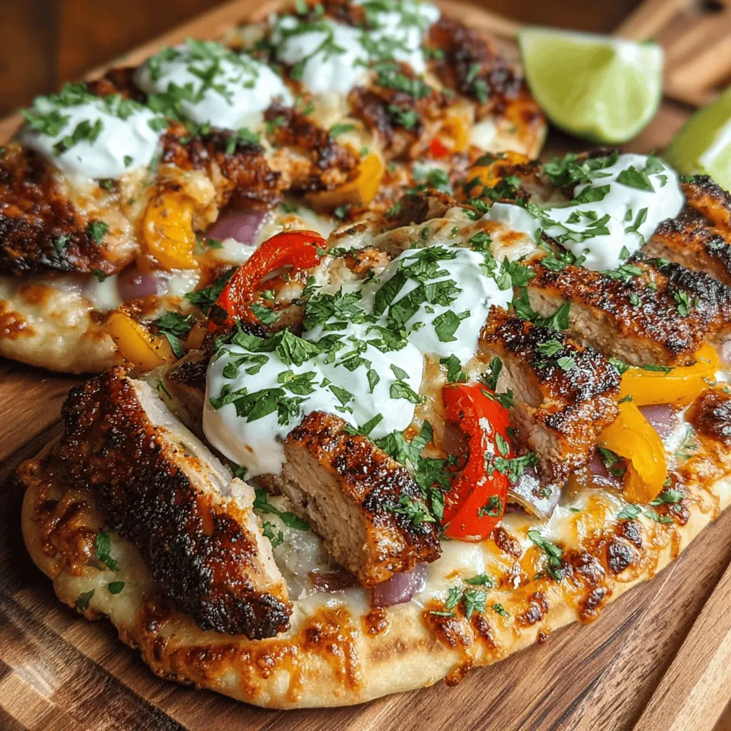 When it comes to creating a dish that embodies the vibrant spirit of festive gatherings, the Fiery Fiesta Grilled Chicken Flatbread stands out as a true crowd-pleaser. This recipe captures the essence of bold flavors and fresh ingredients, offering a delightful balance of spice and zest that is sure to ignite your taste buds. Whether you're hosting a lively dinner party, preparing a quick weeknight meal, or enjoying a casual lunch, this flatbread dish is a versatile option that fits seamlessly into any occasion.