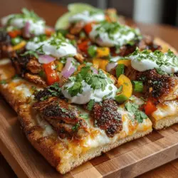 When it comes to creating a dish that embodies the vibrant spirit of festive gatherings, the Fiery Fiesta Grilled Chicken Flatbread stands out as a true crowd-pleaser. This recipe captures the essence of bold flavors and fresh ingredients, offering a delightful balance of spice and zest that is sure to ignite your taste buds. Whether you're hosting a lively dinner party, preparing a quick weeknight meal, or enjoying a casual lunch, this flatbread dish is a versatile option that fits seamlessly into any occasion.