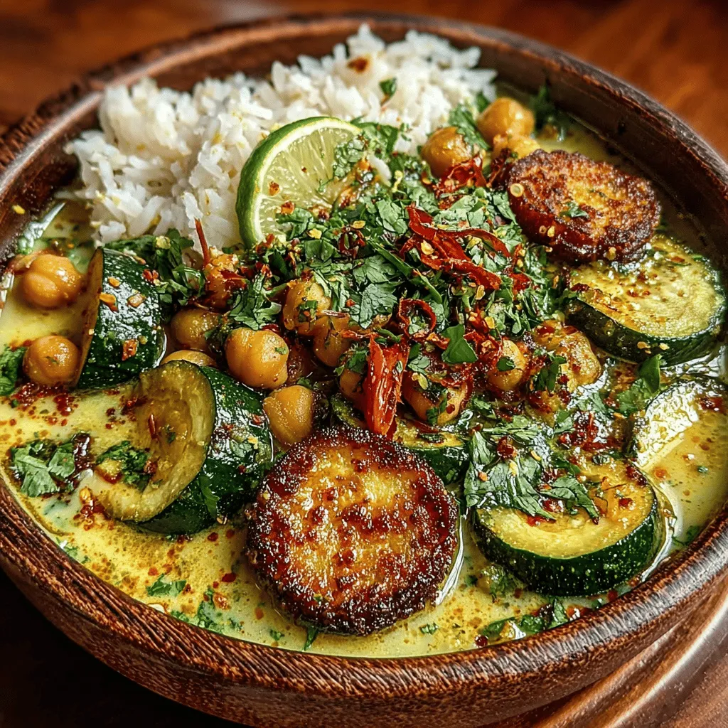 In recent years, there has been a notable shift towards plant-based meals as more individuals and families embrace dietary choices that emphasize health, sustainability, and flavor. This growing trend is not just a passing phase; it reflects a deeper understanding of the benefits that come from incorporating more vegetables and legumes into our diets. One standout recipe that aligns perfectly with this movement is the Zesty Zucchini Chickpea Curry. This dish not only bursts with vibrant flavors but also offers a nutritious and satisfying meal option for both seasoned vegetarians and curious omnivores alike.