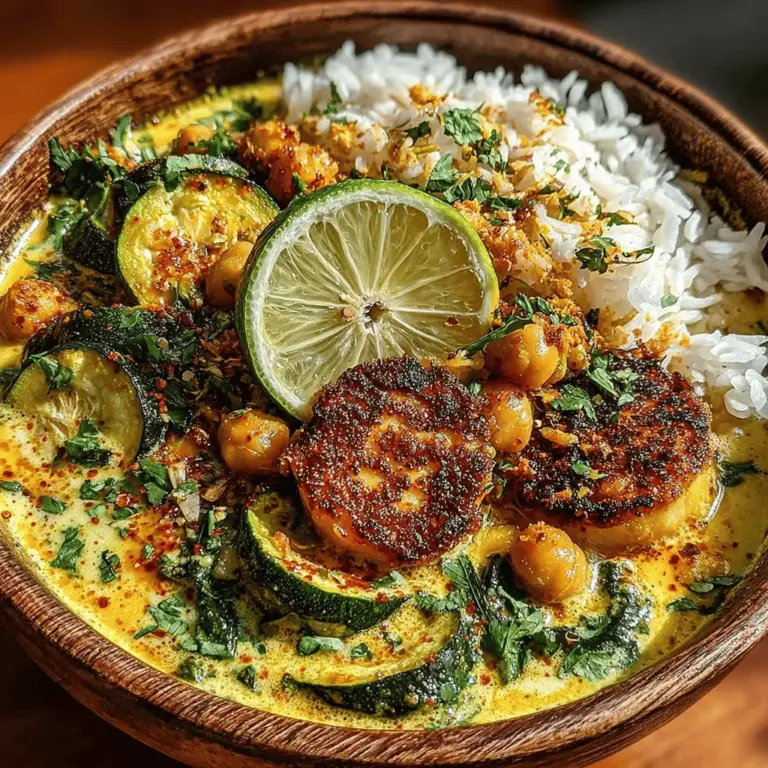 In recent years, there has been a notable shift towards plant-based meals as more individuals and families embrace dietary choices that emphasize health, sustainability, and flavor. This growing trend is not just a passing phase; it reflects a deeper understanding of the benefits that come from incorporating more vegetables and legumes into our diets. One standout recipe that aligns perfectly with this movement is the Zesty Zucchini Chickpea Curry. This dish not only bursts with vibrant flavors but also offers a nutritious and satisfying meal option for both seasoned vegetarians and curious omnivores alike.