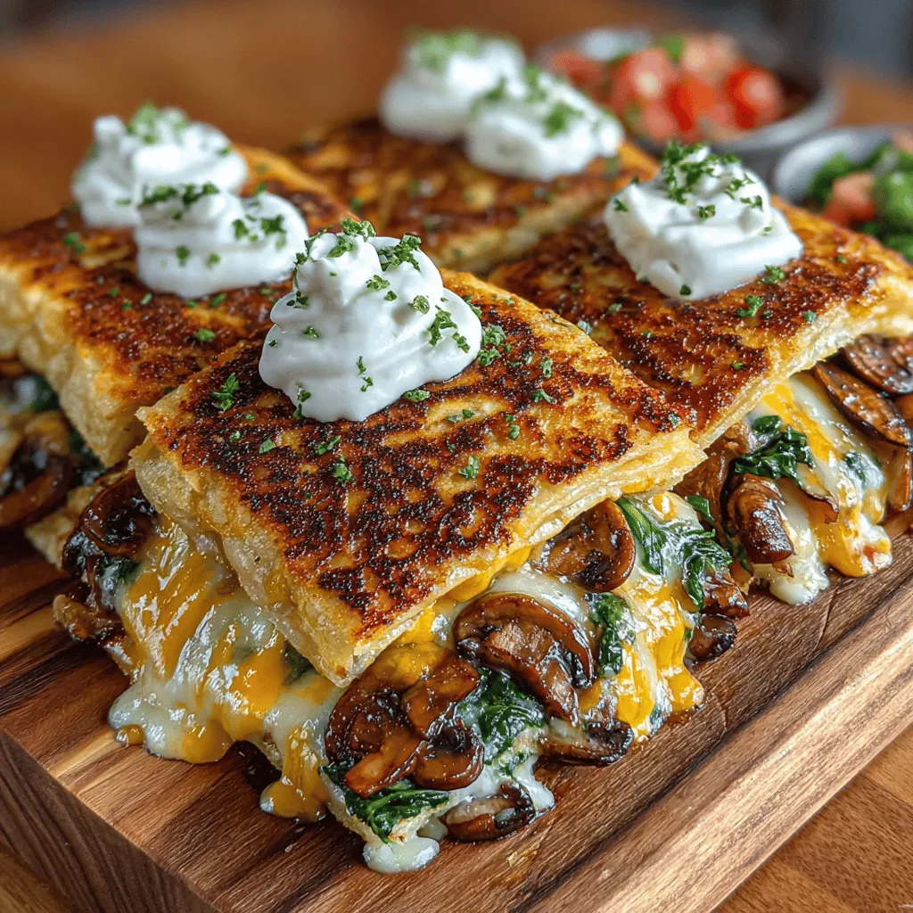 In today's fast-paced world, the need for quick and nutritious meals has never been greater. Enter the Mini Mushroom Spinach Quesadilla Pockets—an easy-to-make dish that combines wholesome ingredients with the irresistible flavors of a quesadilla. Perfect for a busy weeknight dinner or a delightful snack, these quesadilla pockets offer a delightful blend of textures and tastes that appeal to both adults and kids alike.