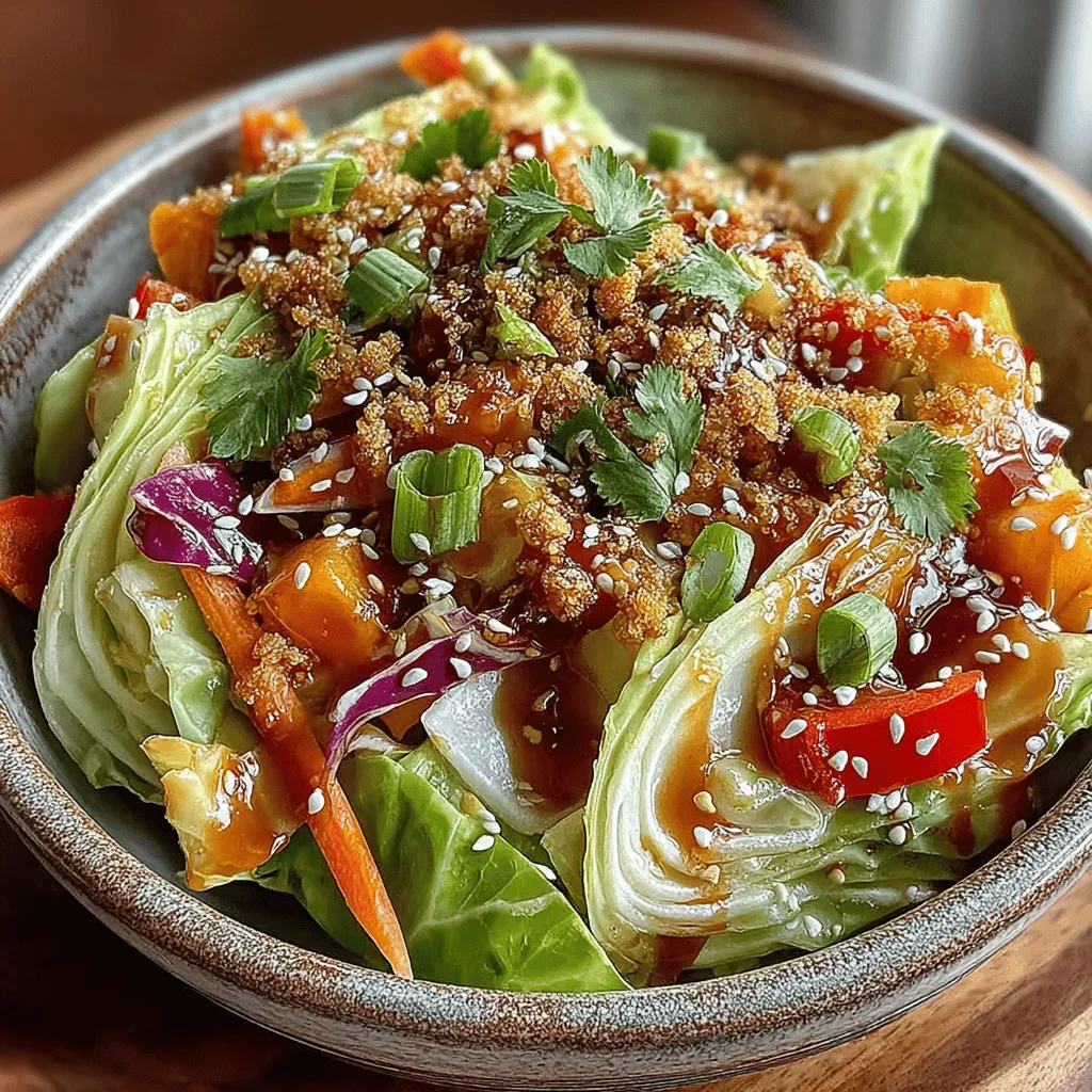 In a world where salads often take a backseat to more indulgent dishes, the Crunchy Asian Cabbage Peanut Salad stands out as a vibrant exception. This salad is not just a feast for the eyes with its colorful medley of ingredients; it also boasts a delightful crunch and a symphony of flavors that make it both satisfying and nutritious. The combination of fresh vegetables and roasted peanuts creates a dish that is as versatile as it is delicious, serving beautifully as both a refreshing side dish or a hearty main course.