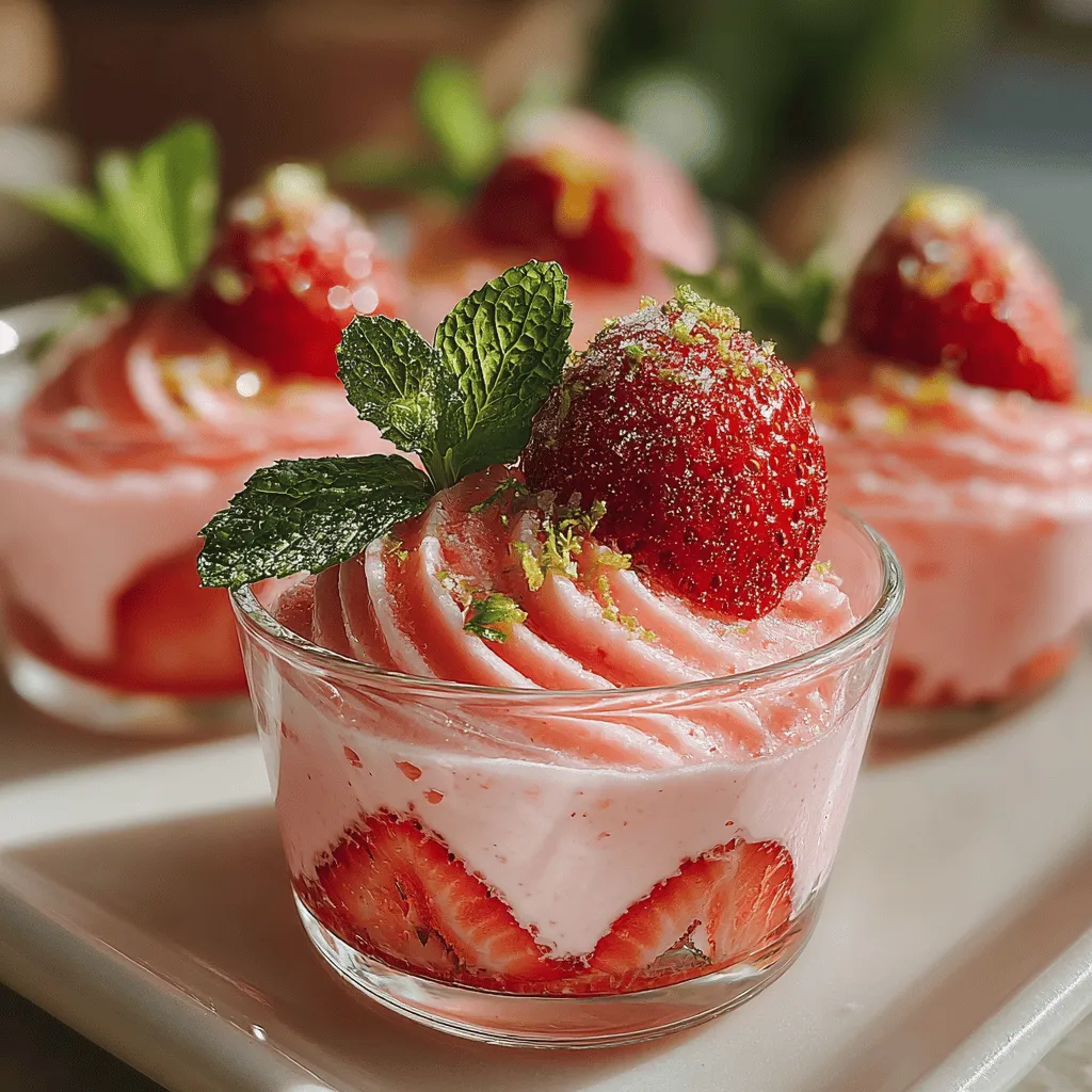 To create the perfect Zesty Strawberry Lemonade Frozen Yogurt Cups, start with the strawberries. Fresh, ripe strawberries are essential for this recipe, as they provide the natural sweetness and vibrant flavor that will shine through in your frozen yogurt cups. Begin by washing the strawberries thoroughly under cool running water. Once cleaned, remove the green tops and any blemished areas.