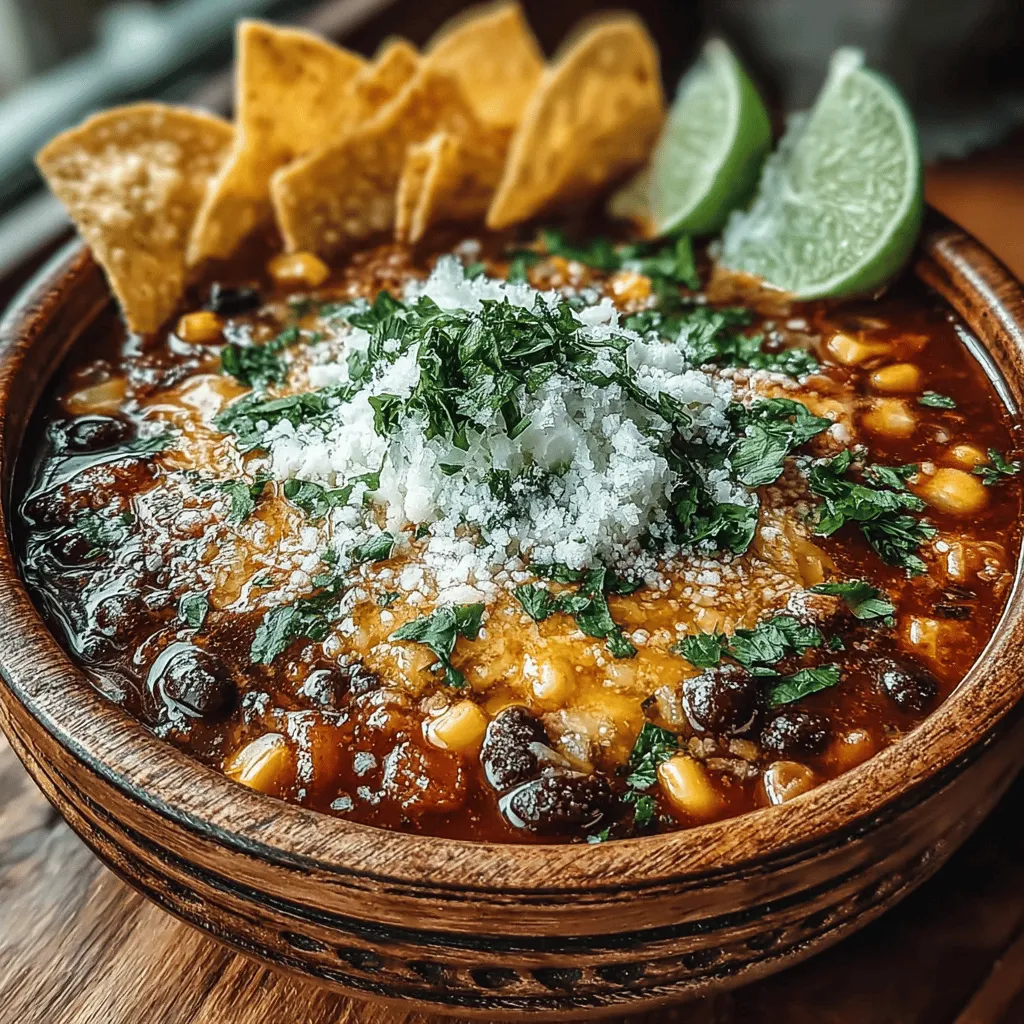 When you think of soul-warming dishes that bring people together, Cheesy Chili Tortilla Soup Delight undoubtedly comes to mind. This recipe is more than just a meal; it’s a comforting hug in a bowl that’s perfect for chilly evenings, family gatherings, or any occasion that calls for a hearty endeavor. The combination of rich flavors and creamy textures makes this soup a standout option in your culinary repertoire. Packed with protein, fiber, and an array of spices, Cheesy Chili Tortilla Soup Delight not only satisfies your taste buds but also nourishes your body.