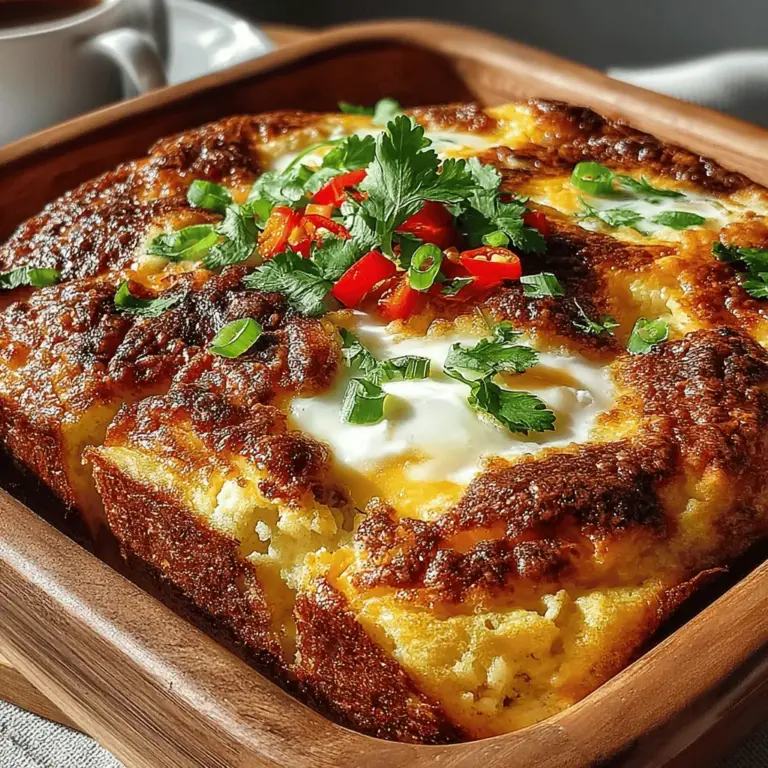 Breakfast is often heralded as the most important meal of the day, serving not only to break the overnight fast but also to set the tone for the hours ahead. The right breakfast can energize you, provide essential nutrients, and even bring a sense of comfort and joy to your morning routine. One dish that encapsulates all of these qualities, while also introducing a delightful burst of flavor, is the Hatch Chili and Cheddar Breakfast Bake. This savory bake combines the robust essence of Hatch chiles, the creaminess of cheese, and the heartiness of potatoes to create a breakfast experience that is both satisfying and memorable.