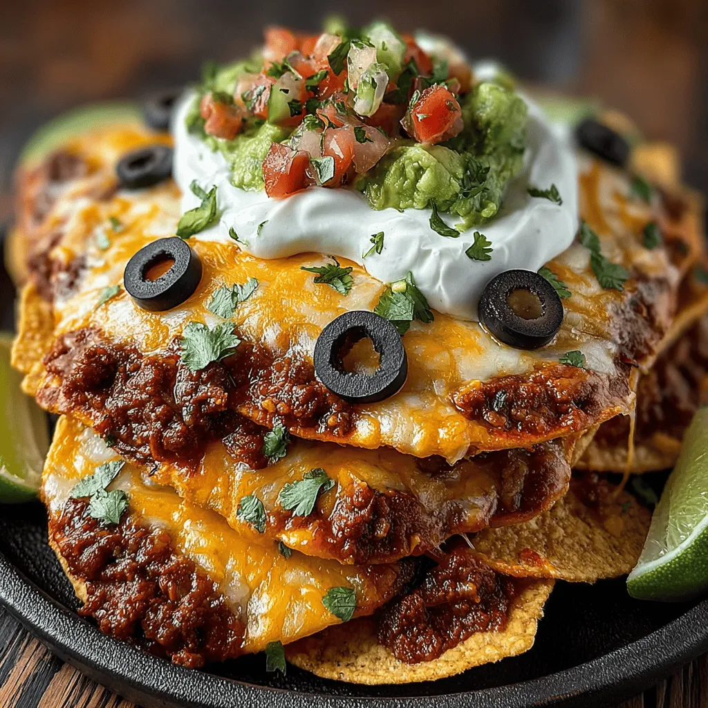 To craft the perfect Spicy Chili Nachos, it is crucial to understand the role each ingredient plays in building the dish's flavor and texture. Let's explore the key components that will elevate your nacho experience to new heights.