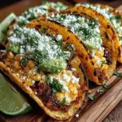 When it comes to vibrant, fresh, and healthy meals, mini grilled corn and avocado tacos stand out as a delightful option that embodies the essence of summer. These tacos are not just a dish; they are an experience, offering a medley of flavors and textures that tantalize the taste buds. Imagine biting into a soft corn tortilla filled with sweet, charred corn, creamy avocado, and a hint of spice from jalapeño—each ingredient playing a crucial role in this harmonious creation.
