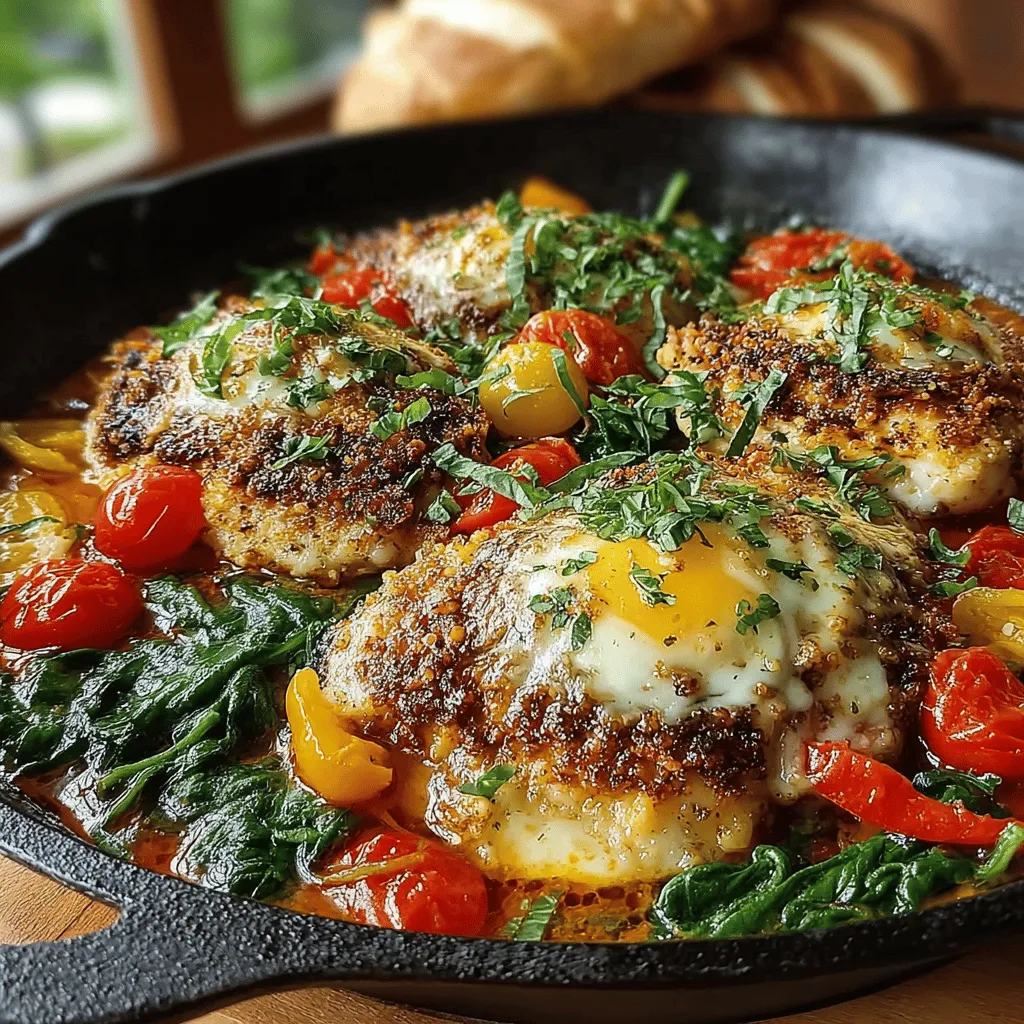 When it comes to comfort food that embodies the spirit of Italian cuisine, the Neapolitan Chicken Skillet stands out as a delightful option. This easy-to-make dish combines tender chicken breasts with vibrant vegetables and rich sauces, delivering a symphony of flavors that is sure to impress both family and guests. With its straightforward preparation method and the ability to be cooked in a single skillet, this recipe is perfect for busy weeknights or special gatherings alike.