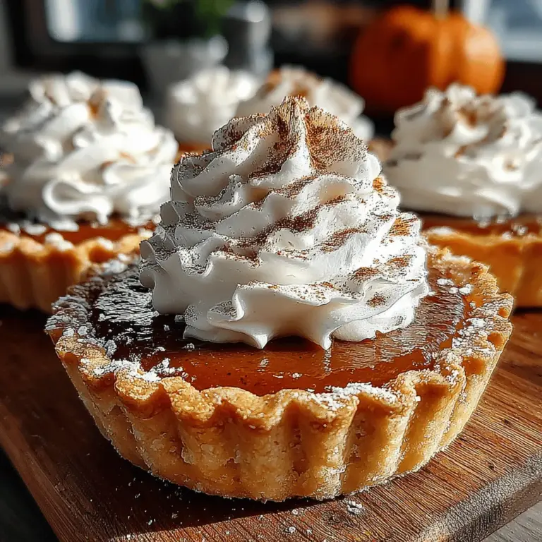 As the leaves turn vibrant shades of orange and gold, and the air takes on a crispness that signals the arrival of fall, there’s one flavor that stands out above the rest: pumpkin. Pumpkin-flavored desserts have become synonymous with the autumn season, drawing in both casual treat seekers and dedicated food enthusiasts alike. Among these beloved autumnal creations, mini pumpkin pies have carved out a special niche. These delightful, bite-sized desserts are not only easy to prepare but also perfect for gatherings, offering individual servings that evoke warmth and nostalgia.