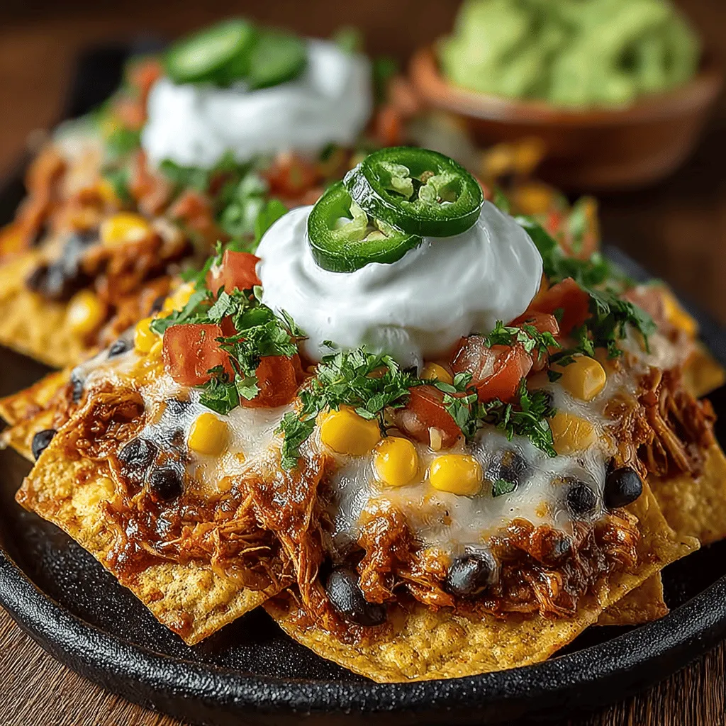 Nachos are a beloved dish that transcends borders and occasions. Whether served at a sports event, a casual gathering, or as a family dinner, their versatility and crowd-pleasing nature make them a favorite among many. The traditional combination of crispy tortilla chips, melted cheese, and various toppings has evolved over the years, allowing for endless variations. In this recipe, we introduce a unique twist: Crockpot Hatch Chili Chicken Nachos. This dish features slow-cooked chicken infused with the distinct flavor of Hatch green chili enchilada sauce, offering a delightful depth of flavor that transforms the classic nacho experience.