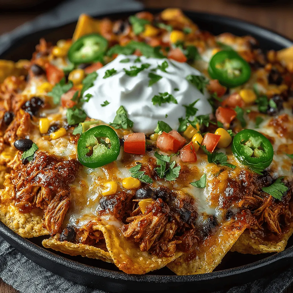 Nachos are a beloved dish that transcends borders and occasions. Whether served at a sports event, a casual gathering, or as a family dinner, their versatility and crowd-pleasing nature make them a favorite among many. The traditional combination of crispy tortilla chips, melted cheese, and various toppings has evolved over the years, allowing for endless variations. In this recipe, we introduce a unique twist: Crockpot Hatch Chili Chicken Nachos. This dish features slow-cooked chicken infused with the distinct flavor of Hatch green chili enchilada sauce, offering a delightful depth of flavor that transforms the classic nacho experience.