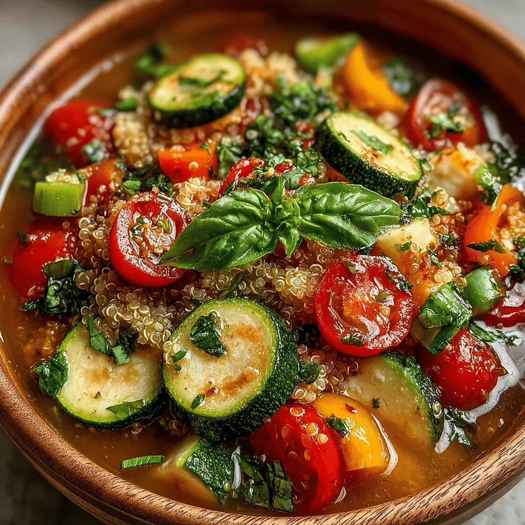 In the world of culinary creativity, soups often take center stage for their comforting and versatile nature. They can be simple or complex, warm or chilled, and can serve as a meal in themselves or a complementary starter. Among the myriad of soup options, Balsamic Vinaigrette Soup stands out as a refreshing innovation that not only tantalizes the taste buds but also nourishes the body. This delightful fusion of fresh vegetables and hearty quinoa, enveloped in a tangy balsamic dressing, elevates the traditional soup experience to new heights.