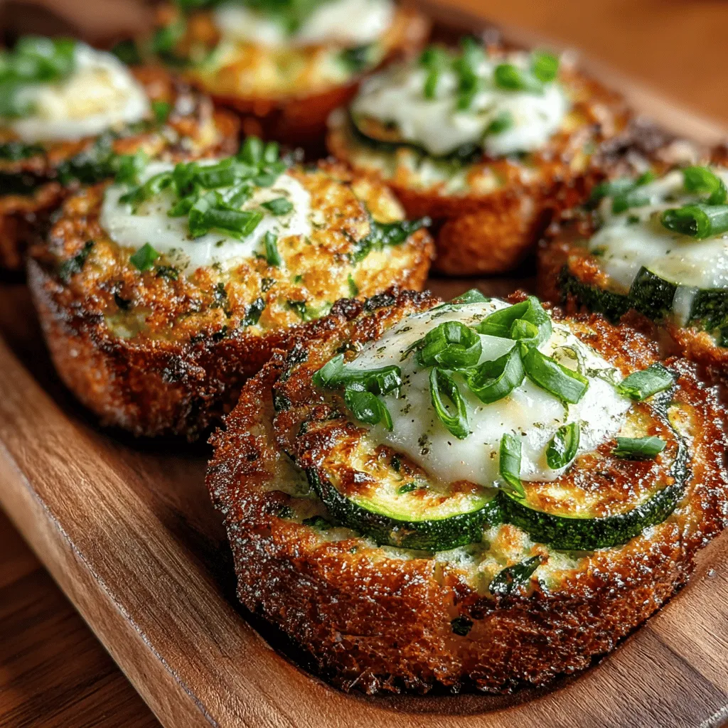 Toasting the bread is a critical step in making Mini Zucchini Frittata Toasts. The right crunch not only adds texture but also elevates the overall eating experience. Start by selecting a hearty bread, such as sourdough or whole grain, which can withstand the moisture from the frittata mixture without becoming soggy.
