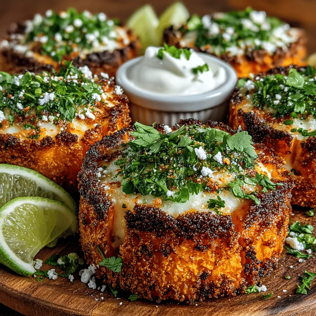 Fiery Sweet Potato Bliss Rounds are a delicious and innovative dish that beautifully marries the sweetness of roasted sweet potatoes with a tantalizing kick of spice. This recipe not only captivates the taste buds but also serves as a vibrant addition to any meal, whether as an appetizer, side dish, or a wholesome snack. The combination of flavors in these rounds is a culinary celebration, offering the perfect balance of sweet, spicy, and savory profiles that leave you craving more.