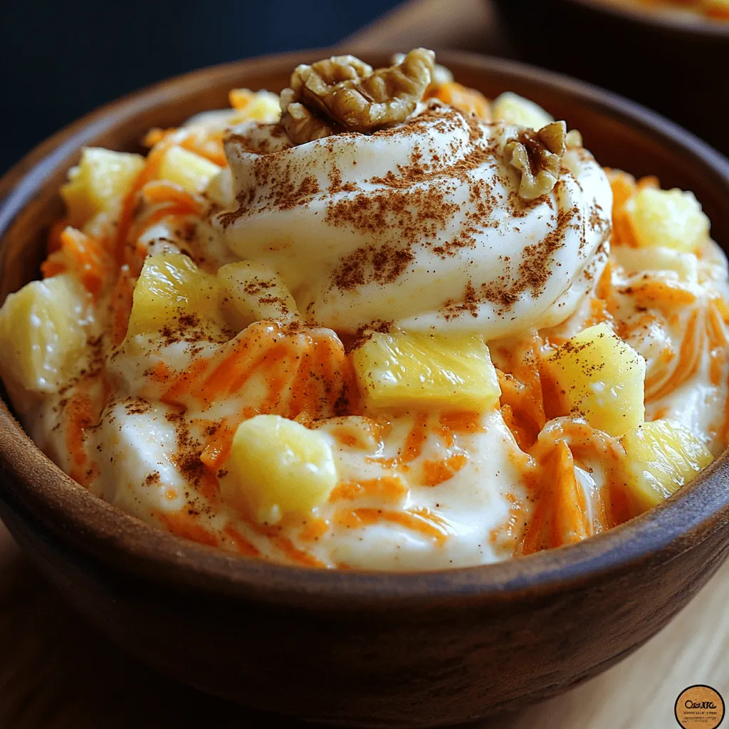 Carrot Cake Bliss Swirls present an enticing blend of flavors and textures that redefine the traditional carrot cake. This innovative dessert captures the essence of the beloved classic while introducing an exciting twist: it transforms the beloved cake into a creamy, frozen yogurt treat. Perfect for warm days or as a unique offering at gatherings, this recipe is designed to impress your family and friends with its delightful combination of natural sweetness and wholesome ingredients.