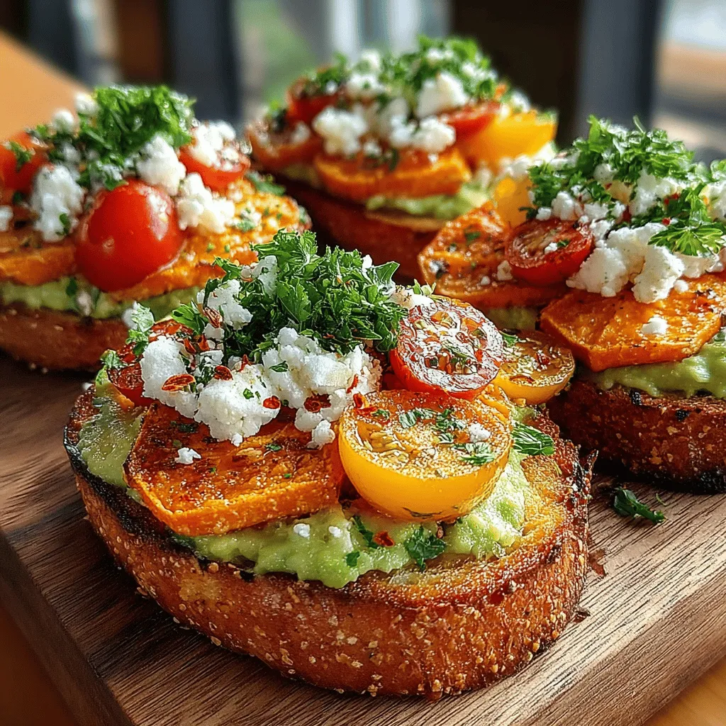 In recent years, healthy toasts have become a culinary sensation, celebrated for their versatility and ease of preparation. These delightful creations can seamlessly transition from breakfast to lunch or even serve as a nutritious snack, capturing the attention of health-conscious eaters everywhere. Among the myriad of toast options, Sweet Potato & Avocado Bliss Toast stands out as a deliciously satisfying choice. This recipe combines the rich flavors and textures of sweet potatoes and avocados, creating a dish that is not only delectable but also packed with nutritional benefits.