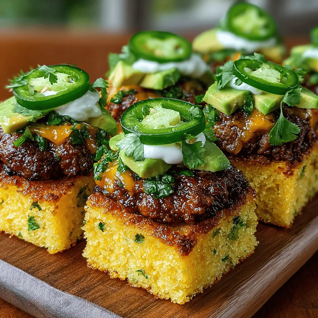If you’re in search of a recipe that perfectly bridges the gap between comfort food and gourmet dining, look no further than Spicy Green Chili Cornbread Muffin Sliders. These delightful morsels combine the savory richness of cornbread muffins with a zesty kick from green chilies, creating a flavor profile that is both unique and irresistibly satisfying. Whether you’re gearing up for a game day feast, planning a family gathering, or simply want to impress your dinner guests, these sliders are a versatile option that will surely elevate any occasion.