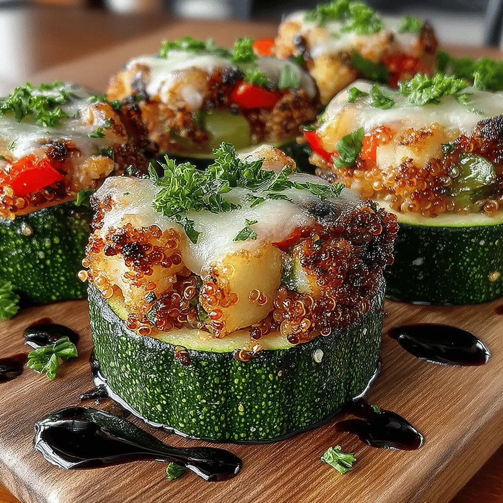 Are you looking for a delicious and health-conscious recipe that is both visually appealing and satisfying? Mini Quinoa Stuffed Zucchini Rings are the perfect solution. This dish combines the mild, refreshing flavors of zucchini with the nutty, wholesome goodness of quinoa, creating a delightful appetizer or side dish that is as eye-catching as it is nutritious. Whether you are hosting a dinner party or seeking a quick weeknight meal, these stuffed zucchini rings offer a unique twist that is sure to impress.