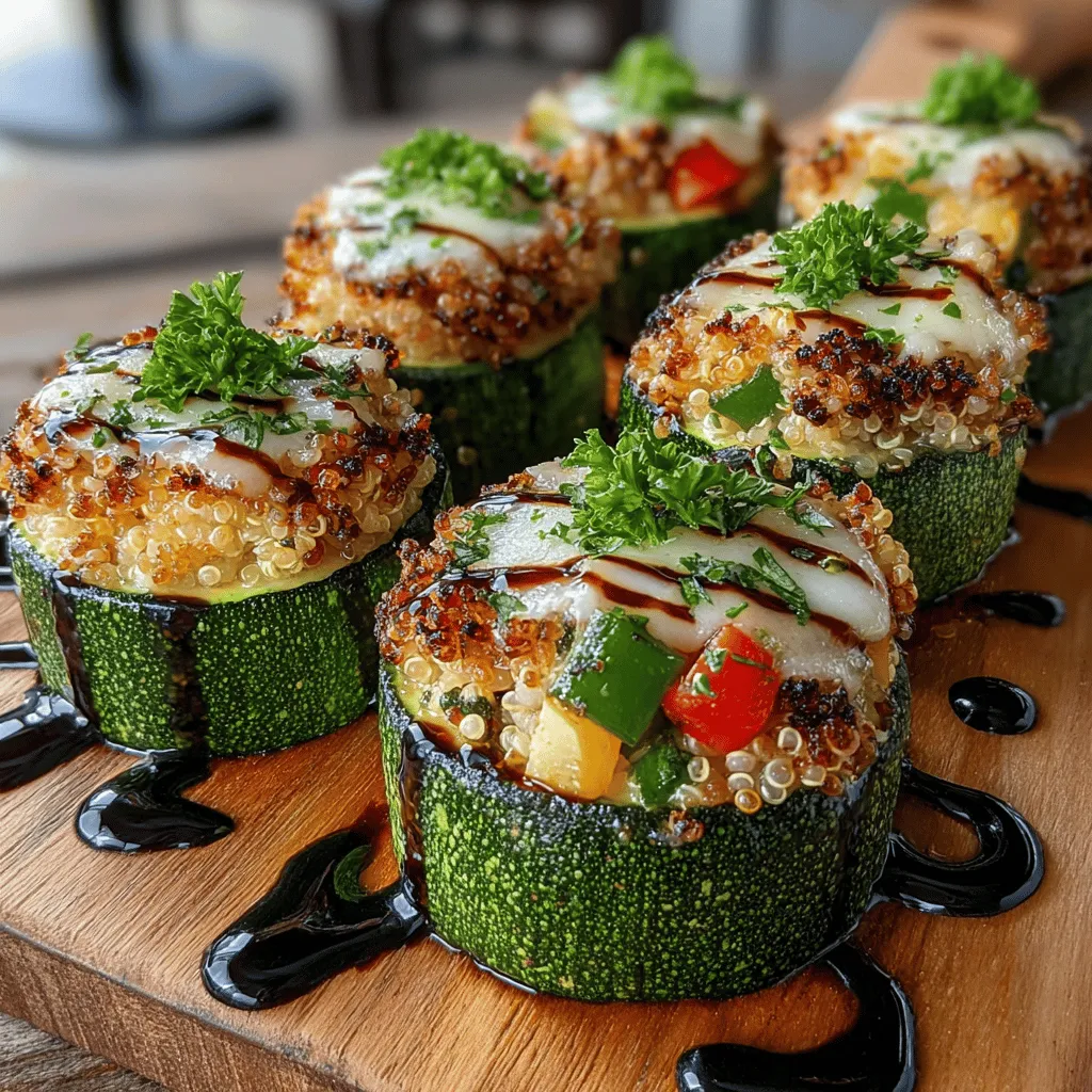 Are you looking for a delicious and health-conscious recipe that is both visually appealing and satisfying? Mini Quinoa Stuffed Zucchini Rings are the perfect solution. This dish combines the mild, refreshing flavors of zucchini with the nutty, wholesome goodness of quinoa, creating a delightful appetizer or side dish that is as eye-catching as it is nutritious. Whether you are hosting a dinner party or seeking a quick weeknight meal, these stuffed zucchini rings offer a unique twist that is sure to impress.