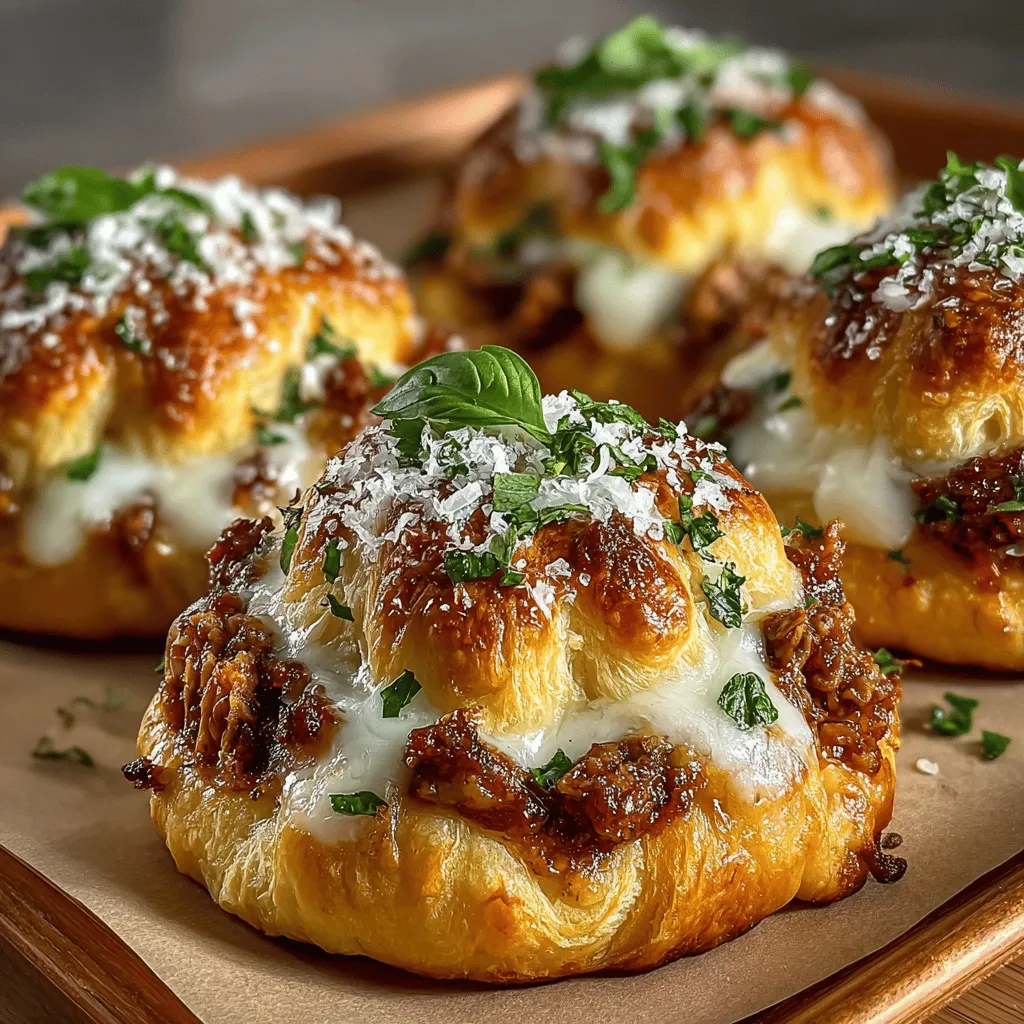 When it comes to appetizers, few dishes can rival the delight of Mini Chicken Parm Crescent Bites. These delicious morsels are not just a feast for the eyes; they offer a harmonious blend of flavors and textures that make them a standout choice for any occasion. Imagine biting into a flaky, golden crescent roll to discover a warm filling of tender chicken, rich marinara sauce, and a melty blend of cheeses. Whether you're hosting a gathering, gearing up for game day, or simply enjoying a cozy family dinner, these bites are sure to please everyone at the table.