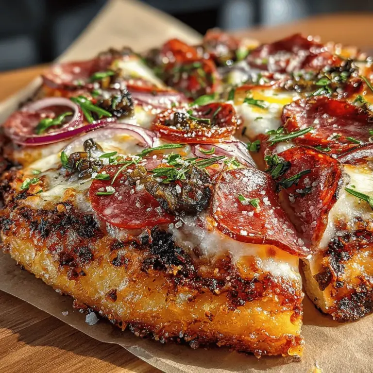 In recent years, charcuterie boards have taken the culinary world by storm, evolving from a simple appetizer to a full-fledged trend that captivates food lovers everywhere. The concept of combining various cured meats, cheeses, fruits, and spreads has inspired countless culinary twists, one of the most delightful being the charcuterie pizza. Enter the Charcuterie Pizza Delight—a mouthwatering concoction that marries the best elements of a traditional charcuterie board with the comforting familiarity of pizza.