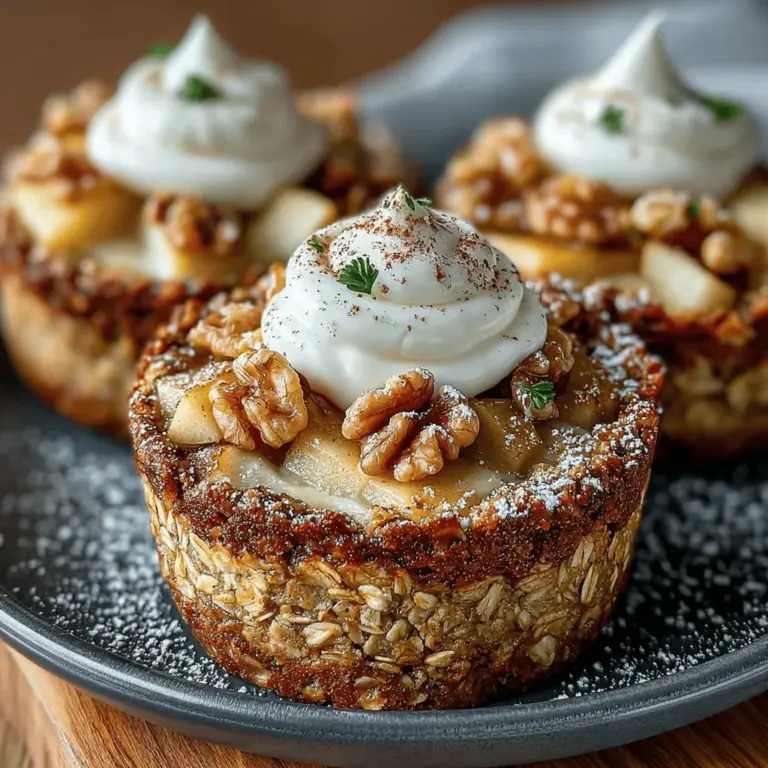 In a world where mornings can often feel rushed and chaotic, having a go-to breakfast option that is both healthy and easy to prepare is a game-changer. Enter the Apple Cinnamon Oatmeal Breakfast Cups—a delightful combination of wholesome ingredients that not only satisfy your morning hunger but also provide a nutritious start to your day. These breakfast cups are not just another recipe; they embody the perfect blend of convenience, flavor, and health benefits, making them an ideal option for busy individuals and families alike.
