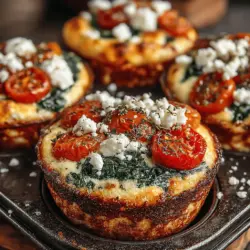 In today's fast-paced world, maintaining a healthy diet can often feel like a daunting task. Many people struggle to find meals that are both nutritious and convenient, which is where the Mini Egg White & Spinach Muffin Tins come into play. This delightful recipe not only provides a wholesome breakfast option but also serves as a quick snack that packs a powerful nutritional punch.