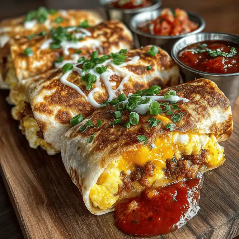 Breakfast wraps are an excellent way to enjoy a hearty meal that can be both satisfying and versatile. They offer a perfect solution for those looking to combine flavors and nutrients into a portable package, ideal for busy mornings or leisurely brunches. Among the myriad of breakfast wrap options, Chili Cheese Egg Breakfast Wraps stand out for their delicious combination of scrambled eggs and zesty chili, topped with melted cheese—all enveloped in a soft tortilla. This dish not only promises a flavorful start to your day but also provides a delightful way to fuel your morning routine.