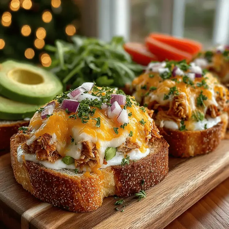In the realm of modern cuisine, avocados have secured their place as a beloved ingredient, celebrated for their creamy texture and impressive health benefits. Among the myriad of ways to enjoy this versatile fruit, one recipe that stands out is the Savory Stuffed Avocado Tuna Melt. This dish artfully combines the rich, buttery flavor of ripe avocados with the protein-packed goodness of tuna, resulting in a satisfying meal that is perfect for lunch or a light dinner. Whether you are hosting a gathering, looking for a quick meal, or simply craving something delicious, Savory Stuffed Avocado Tuna Melts are sure to be a crowd-pleaser.