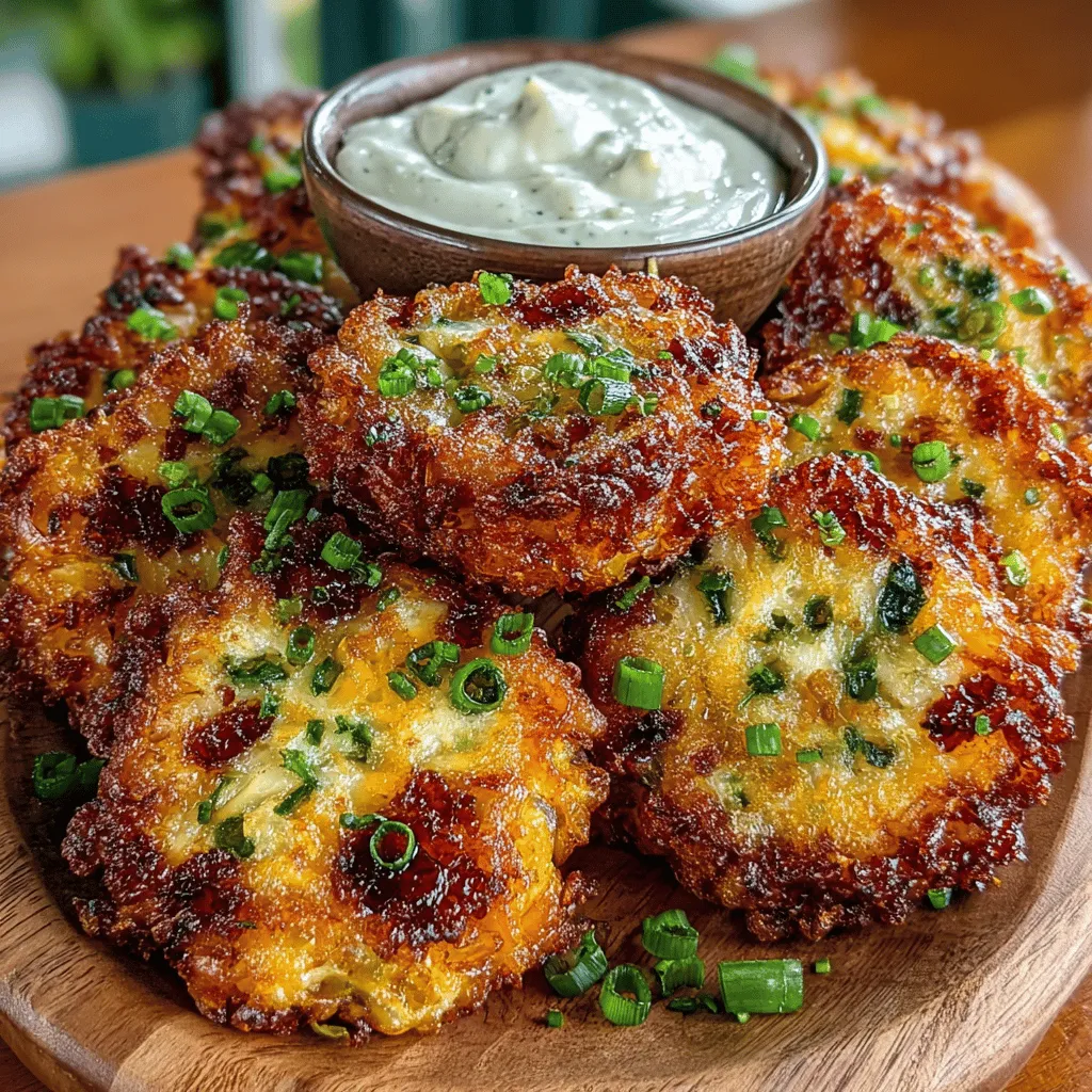 In the realm of comfort food, few dishes can compete with the delightful allure of Mini Cheddar Jalapeño Rice Fritters. These bite-sized treats are not only a testament to culinary creativity but also a perfect blend of flavors and textures that will elevate any gathering or snack time. With their crispy exteriors and soft, cheesy interiors, these fritters offer a savory experience that is both satisfying and versatile. Whether served as an appetizer at a party, a side dish for a family meal, or a tasty snack for movie night, Mini Cheddar Jalapeño Rice Fritters are sure to impress.
