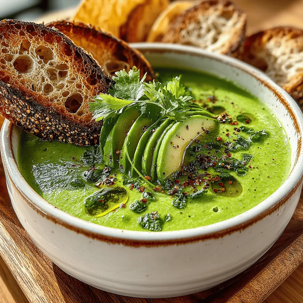 Avocado is not just a trend; it is a nutritional powerhouse. Packed with monounsaturated fats, avocados are known to promote heart health and provide a source of energy. They are also rich in vitamins such as E, C, K, and various B vitamins, along with potassium and fiber. The creamy texture of avocado adds a luxurious mouthfeel to the Chilled Avocado & Cucumber Delight, making each spoonful rich and indulgent.