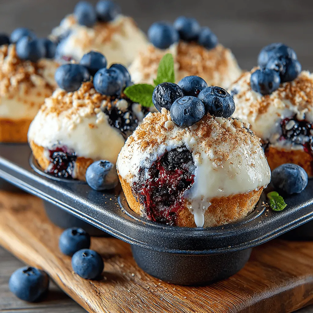 The first step in creating your Blueberry Bliss Frozen Yogurt Muffin Bites is to ensure your kitchen is ready for action. Start by preheating your oven to 350°F (175°C). While these muffin bites are ultimately meant to be frozen, a brief bake is necessary to set their structure and enhance the flavors of the ingredients.