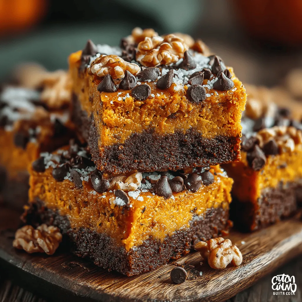 As autumn arrives, bringing with it a tapestry of vibrant leaves and the crispness of the air, our cravings shift toward the comfort of seasonal flavors. One delightful way to embrace fall is with Pumpkin Patch Chocolate Delight Bars, a dessert that masterfully marries the warm, earthy essence of pumpkin and spices with the decadent richness of chocolate. This recipe is not only simple and approachable but also utilizes wholesome ingredients that can cater to a variety of occasions—from family gatherings to cozy evenings at home.