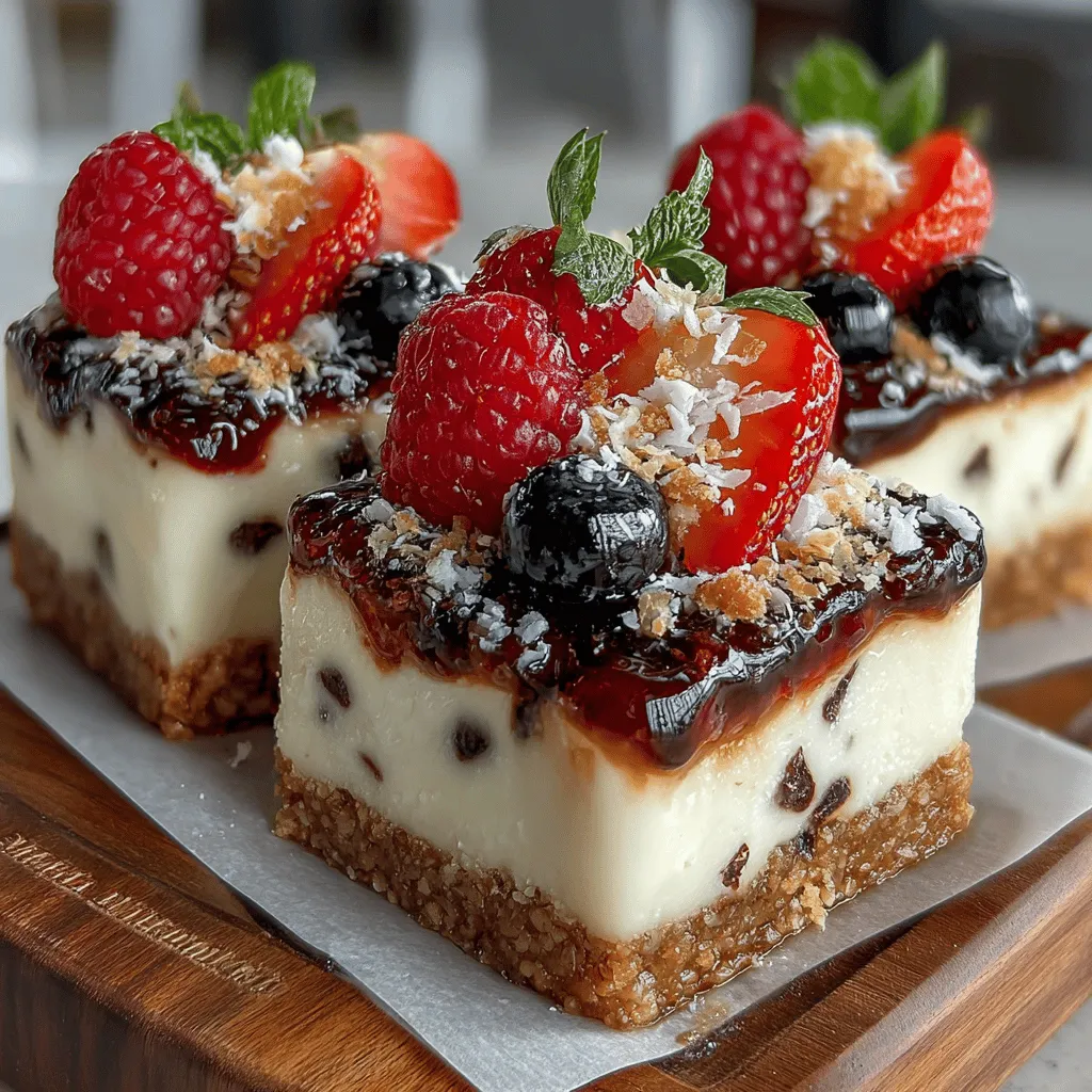 In today's health-conscious world, balancing indulgence with nutritious choices can be a formidable challenge. For those who crave something sweet yet want to maintain a healthy lifestyle, Choco-Froyo Delight Bars are the perfect solution. These bars are not only a delightful dessert, but they also incorporate the wholesome goodness of Greek yogurt, elevating them from mere treats to nutritious snacks. With a creamy yogurt base complemented by rich chocolate and the option of crunchy nuts and vibrant fresh berries, these bars are sure to please palates of all ages. Whether you're seeking a refreshing bite on a sweltering summer day or a guilt-free dessert after dinner, Choco-Froyo Delight Bars deliver both taste and health benefits in every mouthful. Let's dive into the details of this delectable recipe that beautifully marries flavor and nutrition.