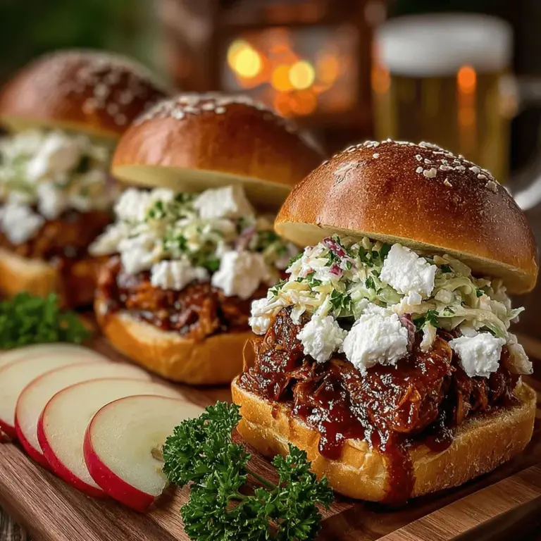 As the leaves begin to change and the air turns crisp, there’s a certain magic that envelops autumn. It’s a time for cozy sweaters, pumpkin spice everything, and, of course, comforting meals that warm both the body and soul. Among these delightful dishes, Autumn Harvest Pulled Chicken Sandwiches stand out as a perfect representation of the season’s bounty. This recipe brings together tender pulled chicken infused with the rich flavors of fall, making it an ideal choice for family gatherings or a quick weeknight dinner.