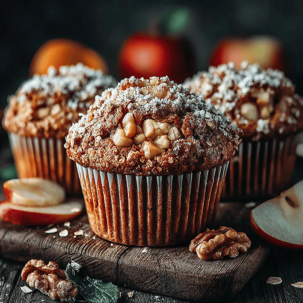 Adding diced apples to your Crunchy Apple Oat Muffins not only enhances their flavor but also contributes vital nutrients. Apples are a great source of dietary fiber, which aids in digestion and helps keep you feeling full longer. When choosing apples for your muffins, opt for a variety like Granny Smith or Honeycrisp for a perfect balance of sweetness and tartness.