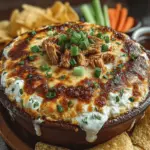 When it comes to party appetizers, nothing quite matches the allure of a creamy, cheesy dip that beckons guests to gather around. Among the myriad of options available, Pepper-Jack “Crack” Chicken Dip stands out as a fan favorite, renowned for its delightful combination of shredded chicken, melty cheeses, and a hint of spice. The dip is not just a crowd-pleaser; it’s a dish that fosters camaraderie, making it an ideal addition to any gathering, from casual game nights to festive holiday parties.