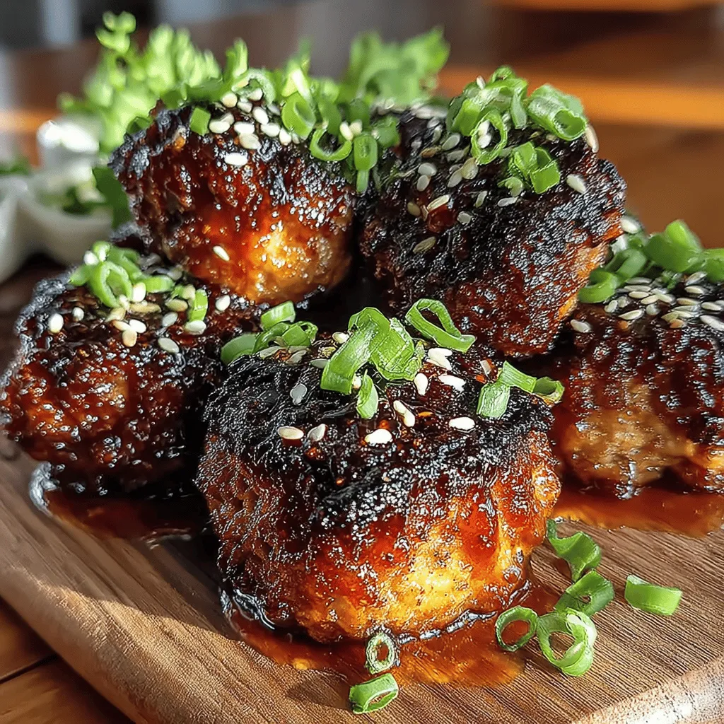 Sweet & Spicy Honey Sriracha Glazed Meatballs are a culinary delight that marries the rich sweetness of honey with the fiery kick of Sriracha. This dish is an excellent choice whether you’re hosting a casual gathering, preparing a family dinner, or even batch-cooking for meal prep. The harmonious balance of sweet and spicy flavors, combined with the tender, juicy texture of the meatballs, creates an irresistible offering that will tantalize your taste buds and keep guests coming back for more.