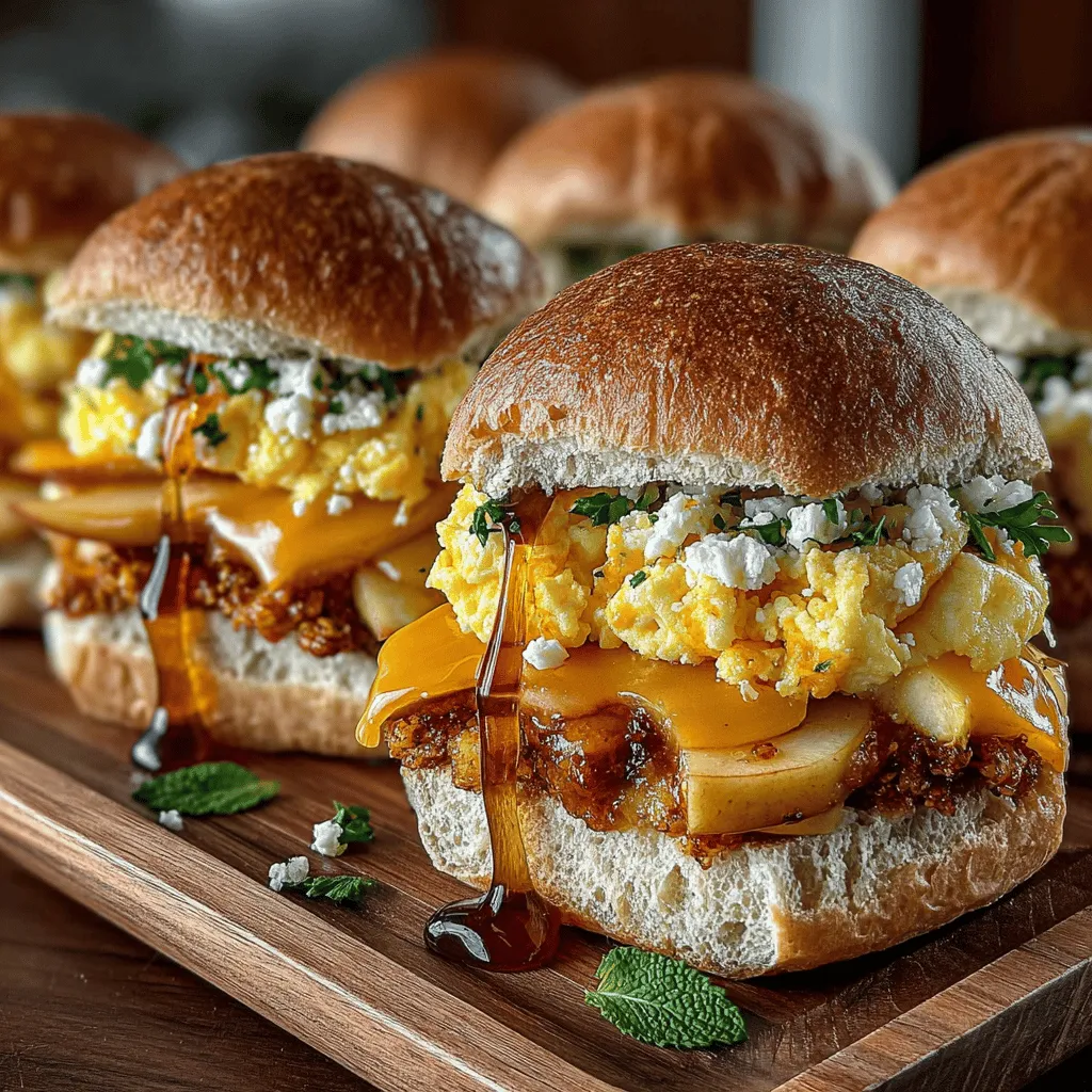 In recent years, breakfast sliders have surged in popularity, captivating the taste buds of food lovers everywhere. This delightful trend combines the convenience of handheld meals with the comforting essence of breakfast favorites. Among the myriad of options available, the Mini Egg and Apple Breakfast Sliders stand out as a quick, nutritious, and flavorful option that is perfect for busy mornings or leisurely brunches alike. These sliders not only satisfy hunger but also offer a delightful fusion of savory and sweet flavors, making them an instant family favorite.