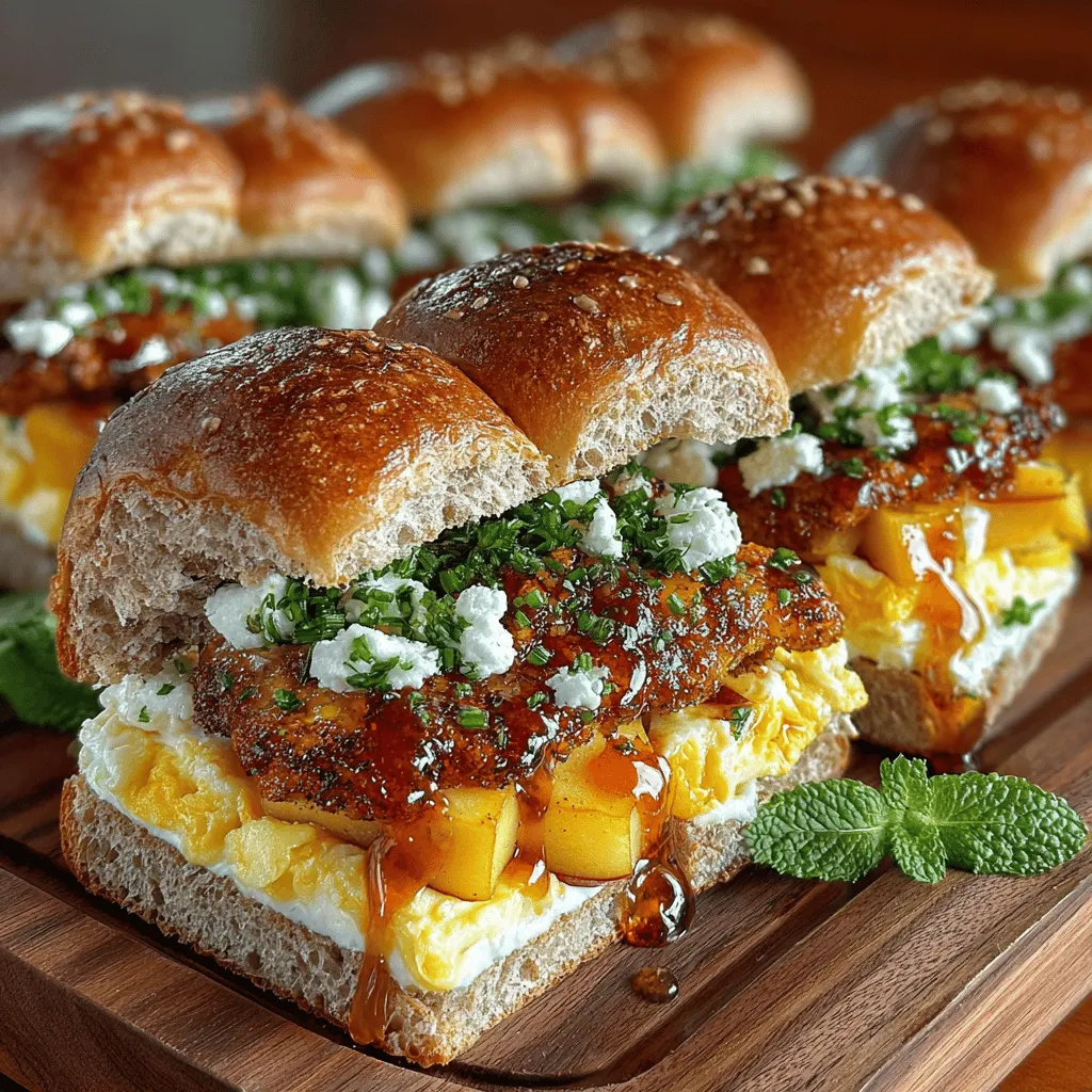 In recent years, breakfast sliders have surged in popularity, captivating the taste buds of food lovers everywhere. This delightful trend combines the convenience of handheld meals with the comforting essence of breakfast favorites. Among the myriad of options available, the Mini Egg and Apple Breakfast Sliders stand out as a quick, nutritious, and flavorful option that is perfect for busy mornings or leisurely brunches alike. These sliders not only satisfy hunger but also offer a delightful fusion of savory and sweet flavors, making them an instant family favorite.