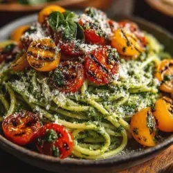 Creamy Avocado Pasta Delight: A Simple Yet Satisfying Dish