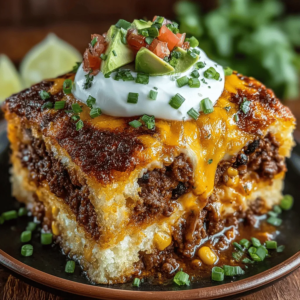 Embark on a culinary adventure with the delightful Cheesy Taco Casserole, a dish that perfectly marries the heartiness of a casserole with the vibrant flavors of taco night. This recipe is more than just a meal; it's an experience that captures the essence of comfort food while delivering a zesty punch that tantalizes the taste buds. Ideal for busy weeknight dinners or festive family gatherings, this casserole combines savory ground meat with nutrient-rich black beans, sweet corn, and a lavish layer of melted cheese. Simple to prepare yet impressive enough to serve at gatherings, the Cheesy Taco Casserole is sure to become a staple in your cooking repertoire.