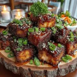Air Fryer Crispy Teriyaki Salmon Bites