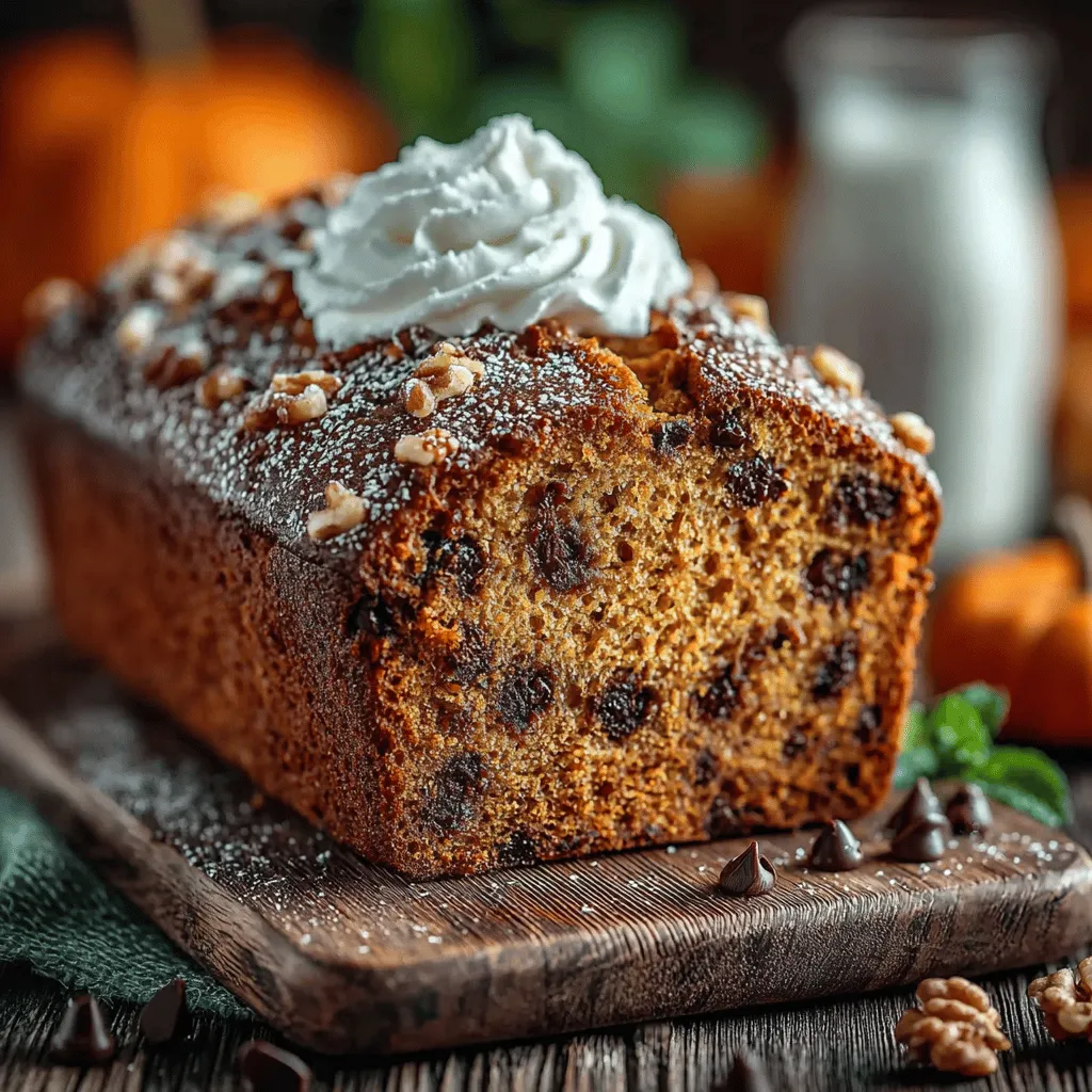 As the leaves turn vibrant shades of orange and gold and the air grows crisp, the scents of autumn begin to fill our kitchens. There’s something incredibly comforting about baking during this season, especially when it comes to creating seasonal treats that warm both the heart and home. One such delightful recipe that encapsulates the essence of fall is the Autumn Delight Pumpkin Chocolate Chip Loaf. This delicious loaf marries the rich, earthy flavors of pumpkin with the sweet, indulgent taste of chocolate, making it an ideal centerpiece for cozy gatherings or a comforting snack enjoyed on a quiet afternoon.