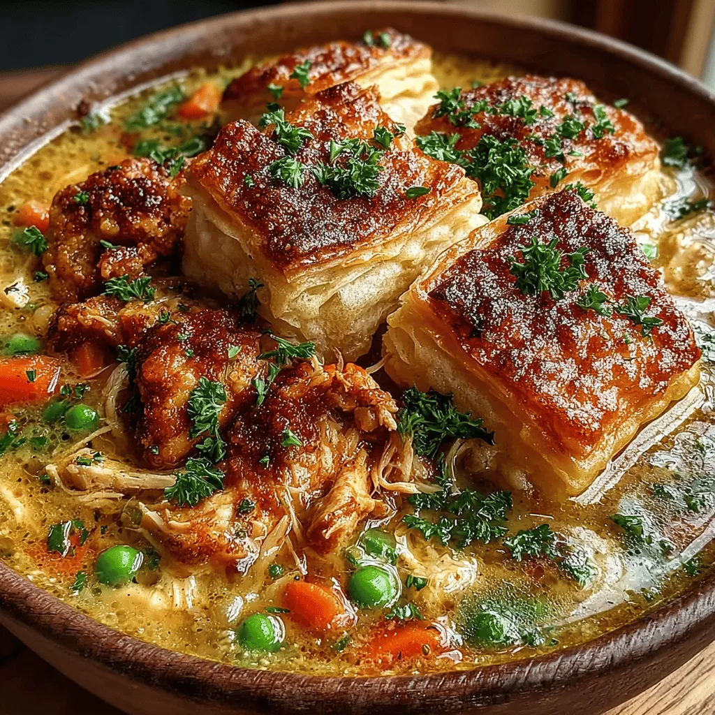 There's something undeniably heartwarming about a bowl of chicken pot pie soup. It combines the comforting elements of classic chicken pot pie with the ease of a soup, making it a go-to dish for cold evenings or when you simply want a taste of home. This Cozy Instant Pot Chicken Pot Pie Soup encapsulates all the flavors of the beloved classic while offering a quick and convenient way to prepare it, especially for busy families. Utilizing the Instant Pot not only speeds up the cooking process but also infuses the soup with rich flavors that are often developed through long hours of simmering.