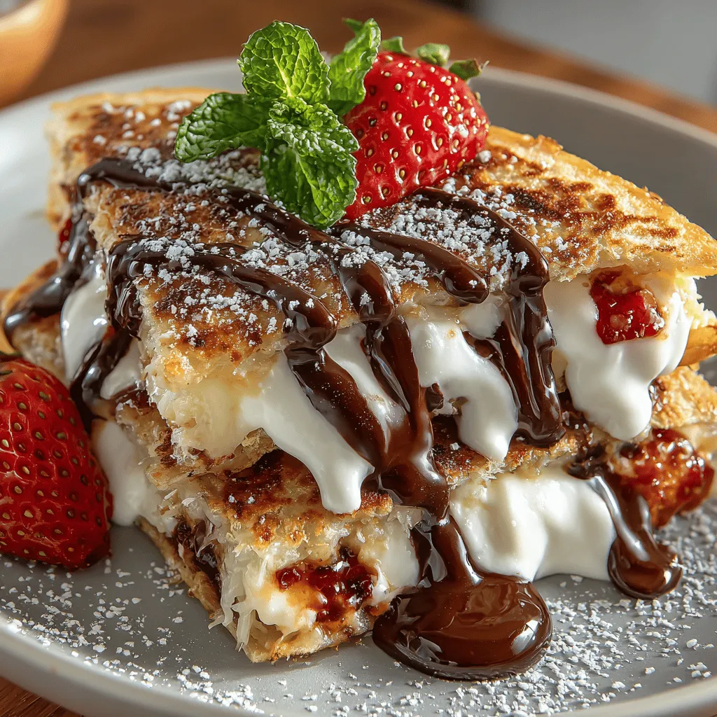 Discover the delightful fusion of flavors in Neapolitan Cake Quesadillas, a creative treat that brings together the classic elements of a Neapolitan cake into a fun, portable form. This innovative dessert combines rich chocolate, fresh strawberries, and creamy vanilla, all nestled between crispy flour tortillas. Perfect for parties, special occasions, or a sweet indulgence at home, this recipe is easy to prepare and sure to impress. In this article, we will walk through the ingredients, detailed preparation steps, and the irresistible appeal of this unique dessert.