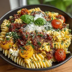 Cooking pasta perfectly is an art form that significantly enhances the overall dish. For the creamy sun-dried tomato and baked feta pasta, achieving an al dente texture is crucial. Start by bringing a large pot of salted water to a rolling boil. The salt not only enhances the pasta's flavor but also acts as a barrier against the pasta sticking together.